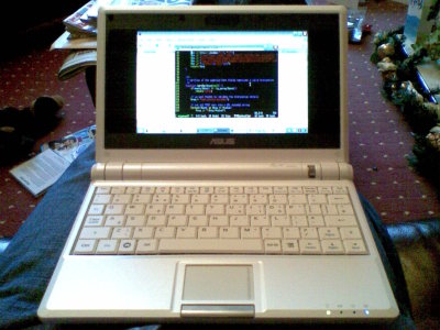 ASUS Eee PC - action shot