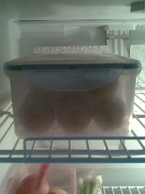 boiled eggs - batch preparation